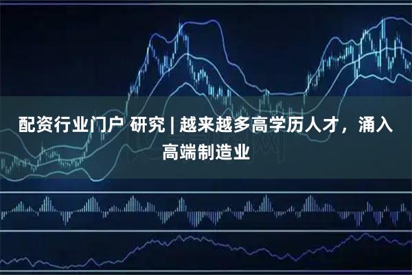 配资行业门户 研究 | 越来越多高学历人才，涌入高端制造业